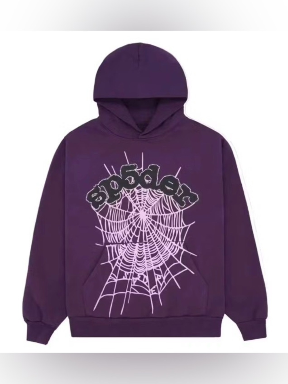 Sp5der Web Hoodie / Purple / Small